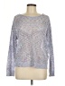 John Paul Richard 100% Acrylic Polka Dots Silver Pullover Sweater Size L - photo 1