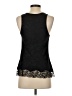 Express 100% Rayon Black Sleeveless Blouse Size XS - photo 2