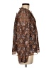 Current Air Brown Long Sleeve Blouse Size M - photo 4