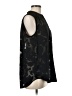 CAbi Camo Black Sleeveless Button-Down Shirt Size M - photo 4