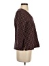 Ann Taylor Brown 3/4 Sleeve Top Size S - photo 4
