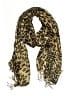 Unbranded Animal Print Tan Brown Scarf One size - photo 1