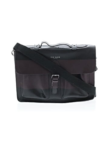 Ted Baker London Leather Messenger (view 1)