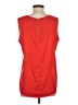 Ann Taylor 100% Polyester Orange Sleeveless Blouse Size S - photo 2