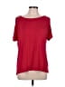 Spense Red Short Sleeve Top Size L - photo 1