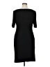 Chaps Solid Black Casual Dress Size XL - photo 2