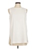 Theory 100% Polyester Ivory Sleeveless Blouse Size M - photo 1
