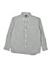 Gap Kids Solid Gray Long Sleeve Button-Down Shirt Size 8 - photo 1