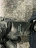 Ann Taylor 100% Polyester Solid Blue Track Pants Size L - photo 5