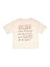 Zara Ivory Short Sleeve T-Shirt Size 9 - 10 - photo 1