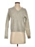 Minnie Rose Metallic Silver Pullover Sweater Size S - photo 1