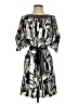 BCBGMAXAZRIA Print Gray Casual Dress Size S - photo 1