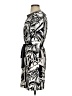 BCBGMAXAZRIA Print Gray Casual Dress Size S - photo 5