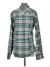 Assorted Brands Plaid Teal Long Sleeve Button-Down Shirt Size S - photo 2