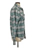 Assorted Brands Plaid Teal Long Sleeve Button-Down Shirt Size S - photo 4