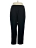 Talbots 100% Polyester Solid Blue Black Casual Pants Size XL - photo 2