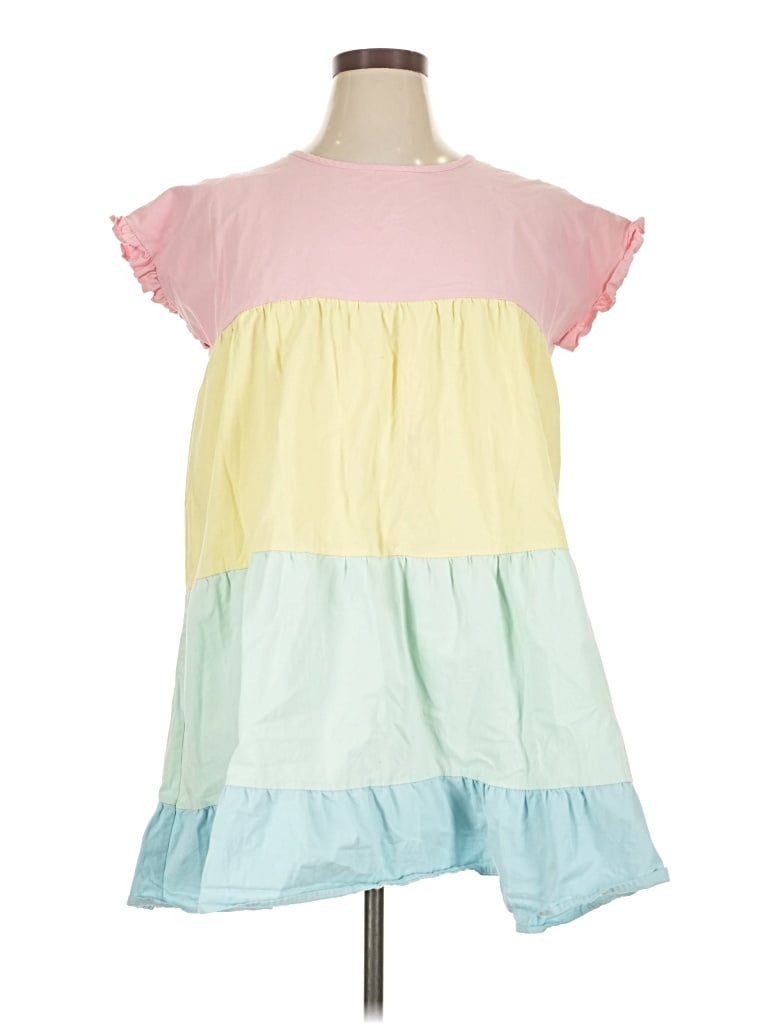 Pre-owned Simply Southern Casual Dress In Pink