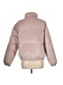 Nine West 100% Polyester Solid Pink Snow Jacket Size L - photo 2