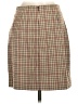 1.State Plaid Brown Casual Skirt Size 2 - photo 2
