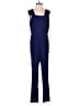 Assorted Brands Solid Blue Jumpsuit Size S - photo 1