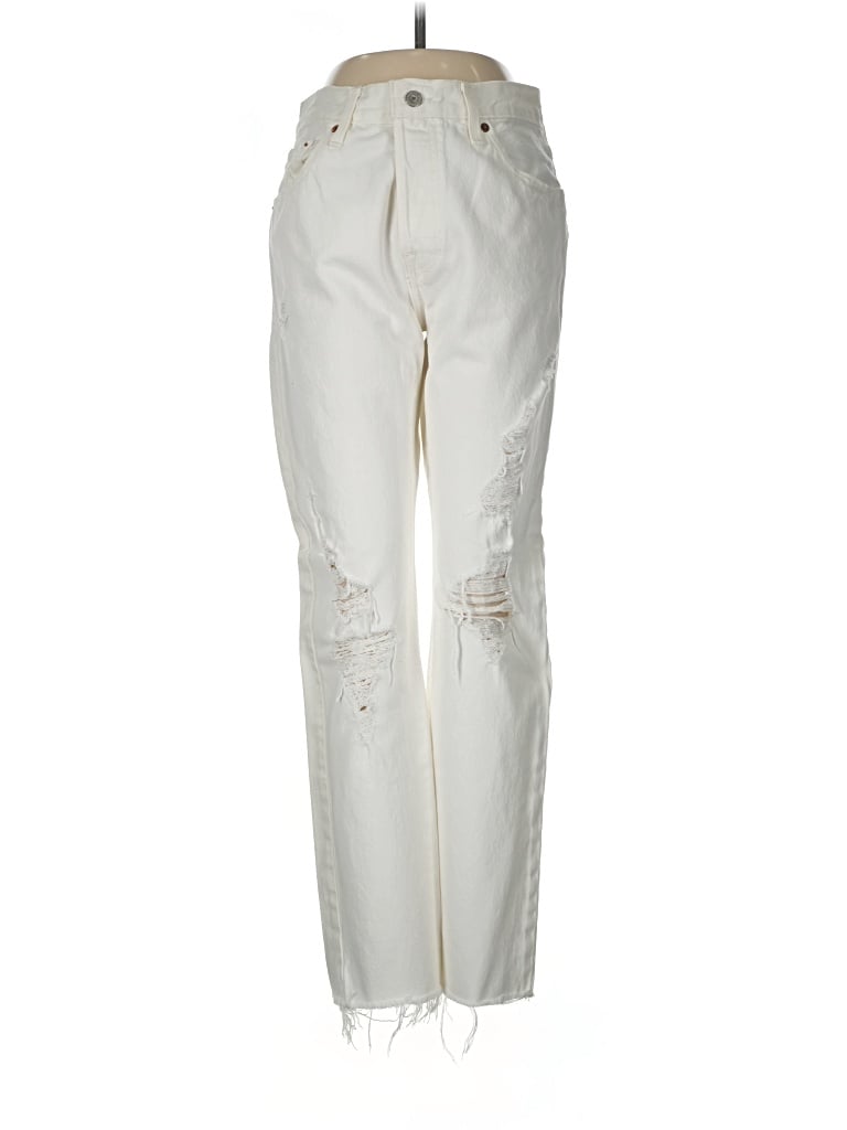 Pre-owned Levi's Cargo Pants In White