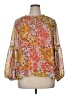 By Design 100% Polyester Orange 3/4 Sleeve Blouse Size XL - photo 1