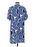 H&M 100% Viscose Blue Kimono Size S - photo 2