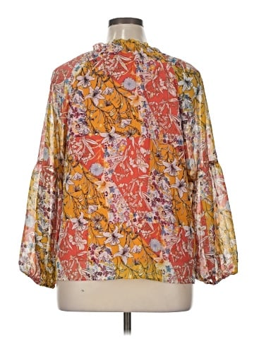 By Design 3/4 Sleeve Blouse (view 2)
