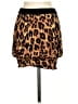 STAUD Animal Print Brown Casual Skirt Size XS - photo 2