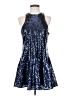 Free People 100% Polyester Stars Blue Cocktail Dress Size XS - photo 1
