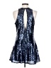 Free People 100% Polyester Stars Blue Cocktail Dress Size XS - photo 2