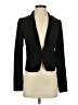 Divided by H&M 100% Polyester Black Blazer Size 4 - photo 1