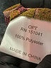 o.p.t 100% Polyester Brown Long Sleeve Blouse Size S - photo 8