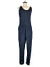 CAbi 100% Polyester Solid Blue Jumpsuit Size M - photo 1