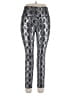 Eye Candy Print Silver Leggings Size 1X - photo 1