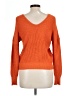 Shein Curve 100% Polyester Orange Pullover Sweater Size 16 Plus (2) - photo 2