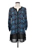 Daniel Rainn 100% Rayon Blue 3/4 Sleeve Blouse Size S - photo 1