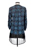 Daniel Rainn 100% Rayon Blue 3/4 Sleeve Blouse Size S - photo 2