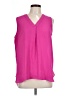 Violet & Claire 100% Polyester Pink Sleeveless Blouse Size L - photo 1