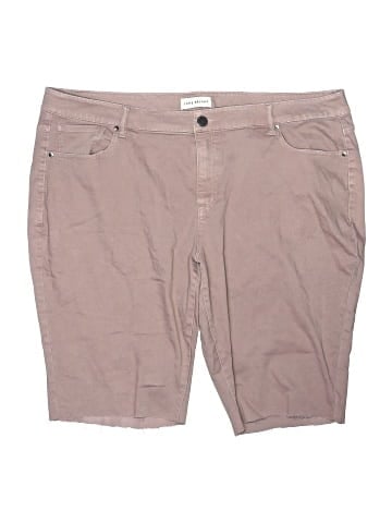 Lane Bryant Khaki Shorts (view 1)