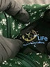 Blue Life 100% Rayon Polka Dots Green Casual Pants Size S - photo 7