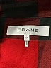 FRAME 100% Cotton Plaid Red Long Sleeve Blouse Size S - photo 7