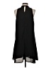 Aqua 100% Polyester Solid Black Casual Dress Size S - photo 2