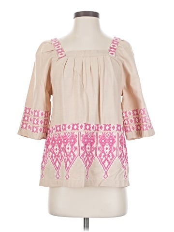 Calypso St. Barth 3/4 Sleeve Blouse (view 1)