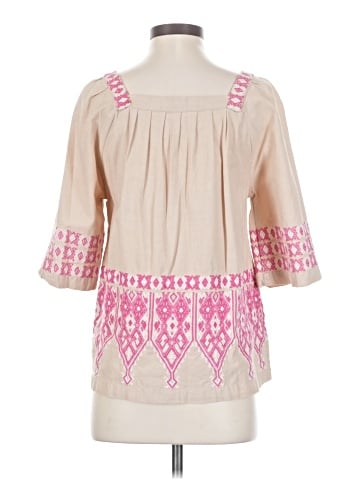 Calypso St. Barth 3/4 Sleeve Blouse (view 2)