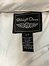 Straight Down 100% Polyester White Vest Size S - photo 6