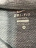 Nike Gray Long Sleeve Polo Size M - photo 7