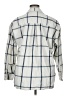 Universal Thread Plaid Ivory 3/4 Sleeve Button-Down Shirt Size XL - photo 2