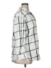 Universal Thread Plaid Ivory 3/4 Sleeve Button-Down Shirt Size XL - photo 4