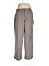 Worthington Solid Gray Dress Pants Size 16W - photo 1